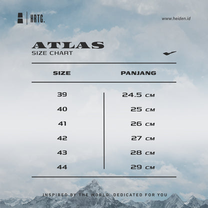 Atlas S - Black White